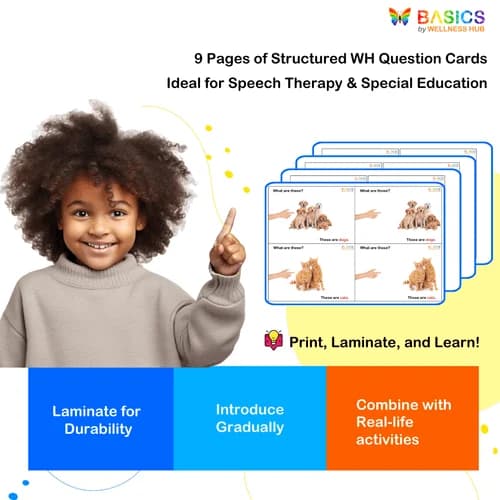 What Are These and Those? WH Questions – Animals (Printable PDF)
