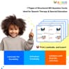 What Are These and Those? WH Questions – School Items (Free Printable PDF)