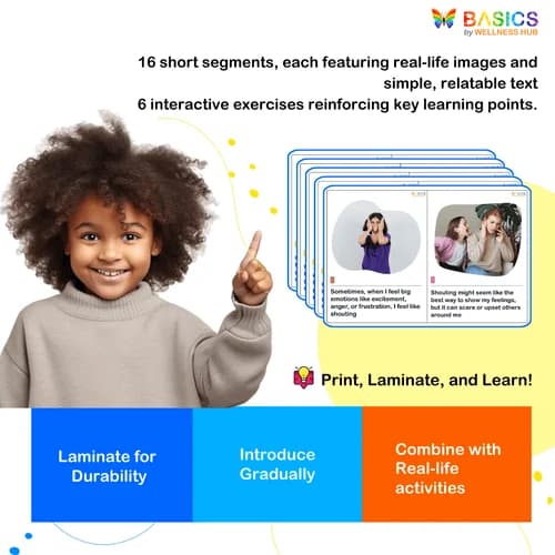 What to Do When I Want to Shout – Free Social Story for Self-Regulation