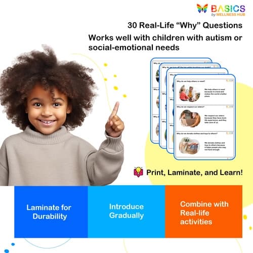 Why Questions Flashcards – Problem-Solving & Critical Thinking for Kids preview 4