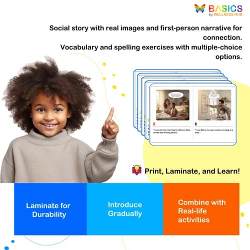 Adapting to a Different Morning Routine – Social Story for Kids preview 4