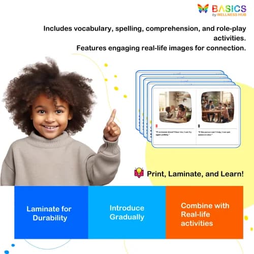 Asking for What I Need – Social Story for Kids preview 4