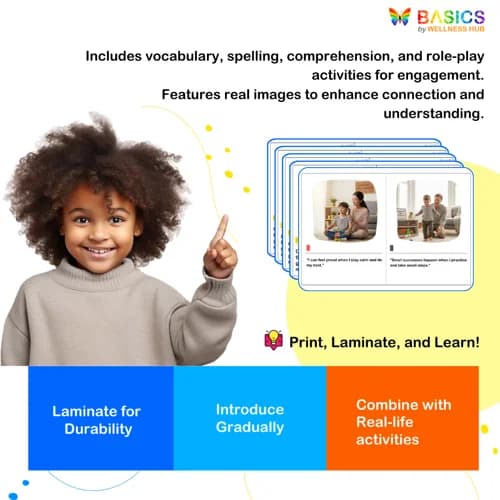 Celebrating Small Successes – Social Story with Activities for Kids preview 4