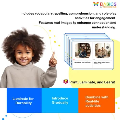 Dealing with Negative Thoughts – Social Story for Kids preview 4