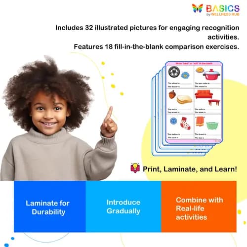 Hard and Soft Objects Worksheets – Printable PDF for Kids