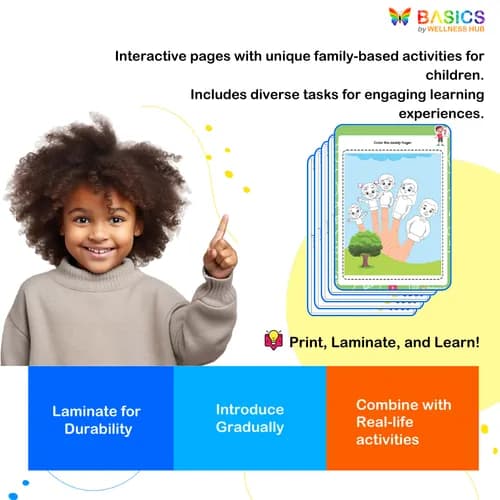 Myself & My Family – Interactive Worksheets for Kids preview 4