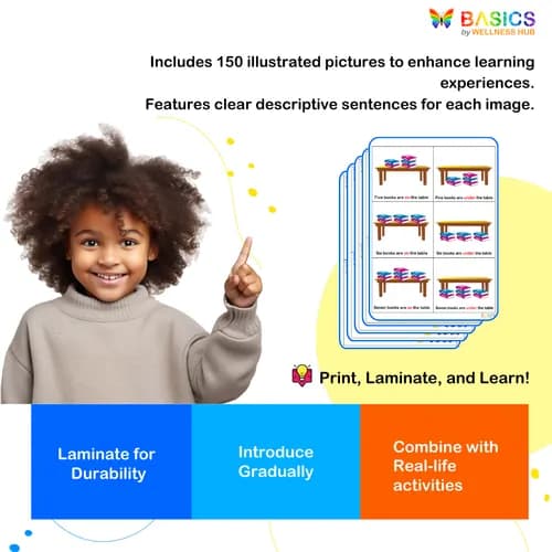 ON & UNDER: One+Many Concepts for Kids (Printable PDF) preview 4
