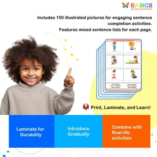 Sentence Completion Activities: Illustrated PDF for Kids preview 4