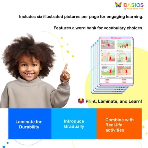 THIS IS MY… – Fill in the Blank Activity for Kids