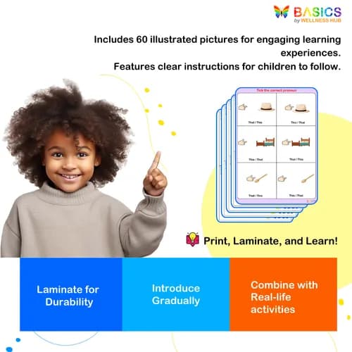 THIS & THAT – Tick the Correct Word: Demonstrative Pronouns Activity preview 4