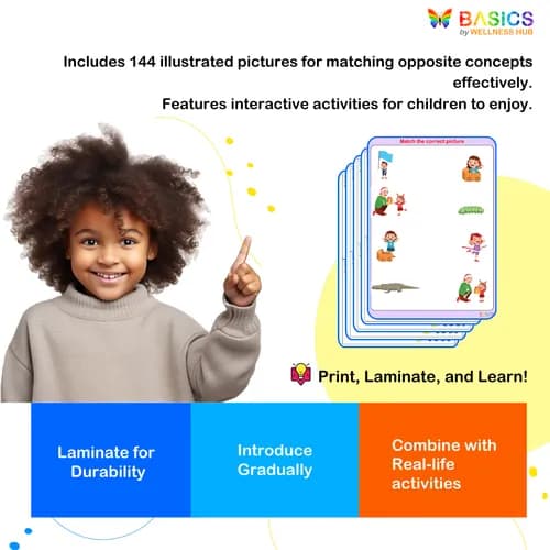 OPPOSITES – Match the Correct Picture: Interactive Matching Activity
