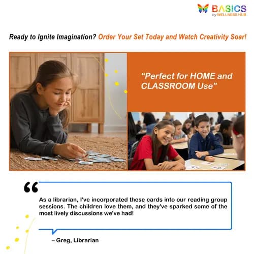 Fantasy and Imagination: Conversation Cards for Kids Unleash Creativity and Dream Big!