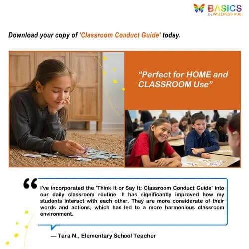 Think It or Say It: Classroom Conduct Guide preview 5