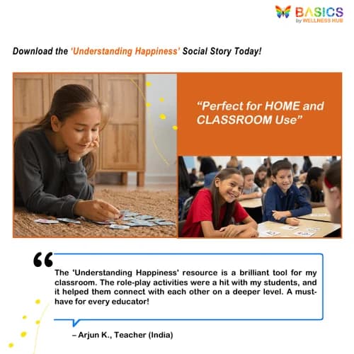 Understanding Happiness: Social Story with Engaging Activities for Kids