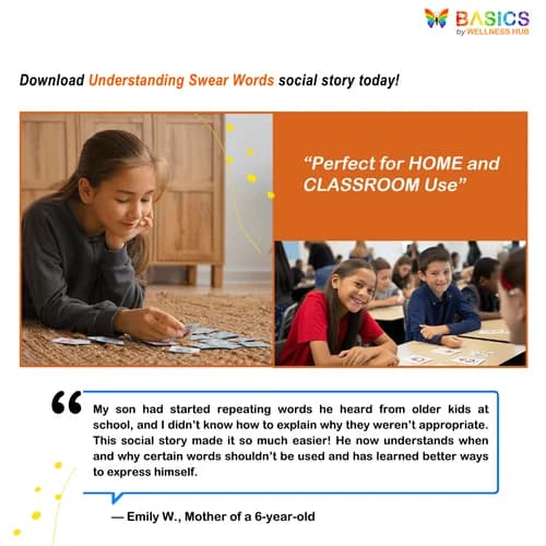 Understanding Swear Words – Social Story for Respectful Communication preview 5