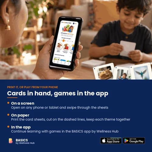 Who Is Doing What Cards — 90 Printable Subject and Verb Flashcards for First Two-Word Sentences – page 5 preview