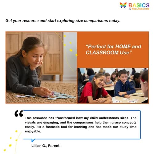 BIG & SMALL – Learn Comparison Words Through Pictures