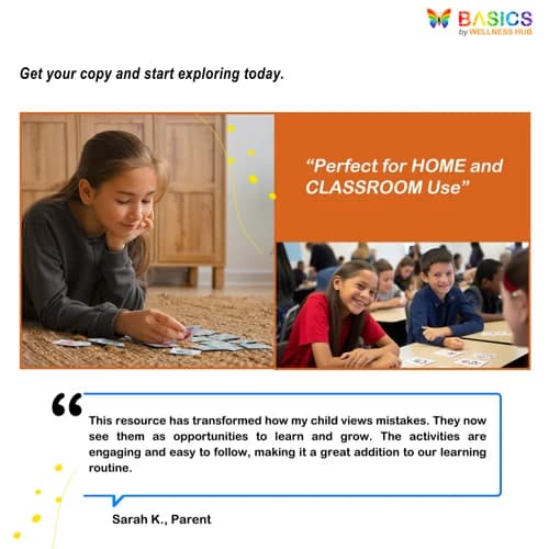 Mistakes Help Me Learn – Social Story with Activities