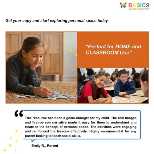 Respecting Other People’s Space Social Story – Printable PDF for Kids