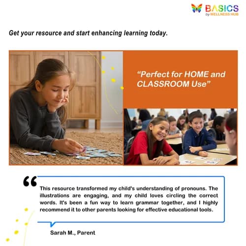 I'M, YOU, WE – Circle the Correct Pronoun: Printable PDF Activity preview 5
