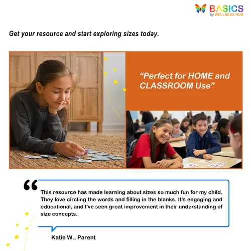 Big and Small Activity Book: Understanding Size Concepts for Kids