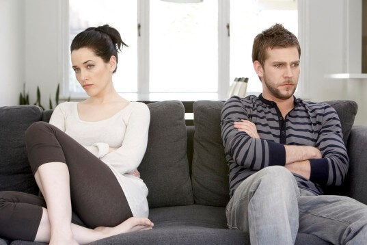 Couple having relationship issues