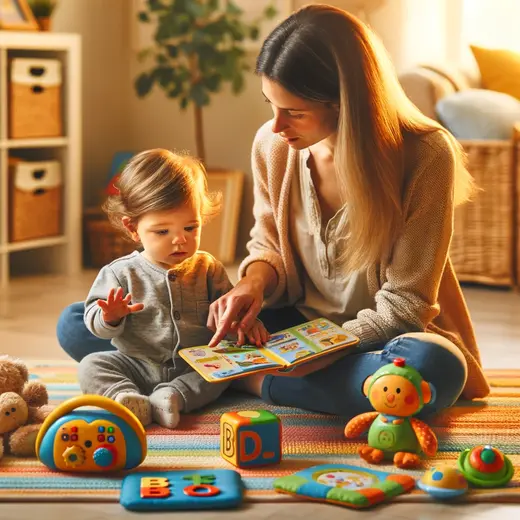 Home-Based Speech Therapy Activities for 1-2 Years Kids