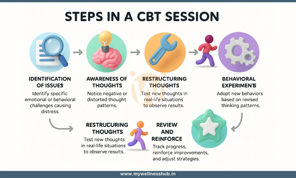 Steps in a CBT Session