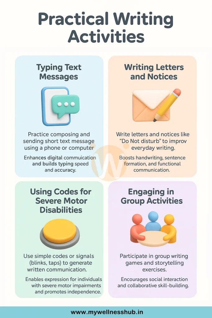 Practical Writing Activities