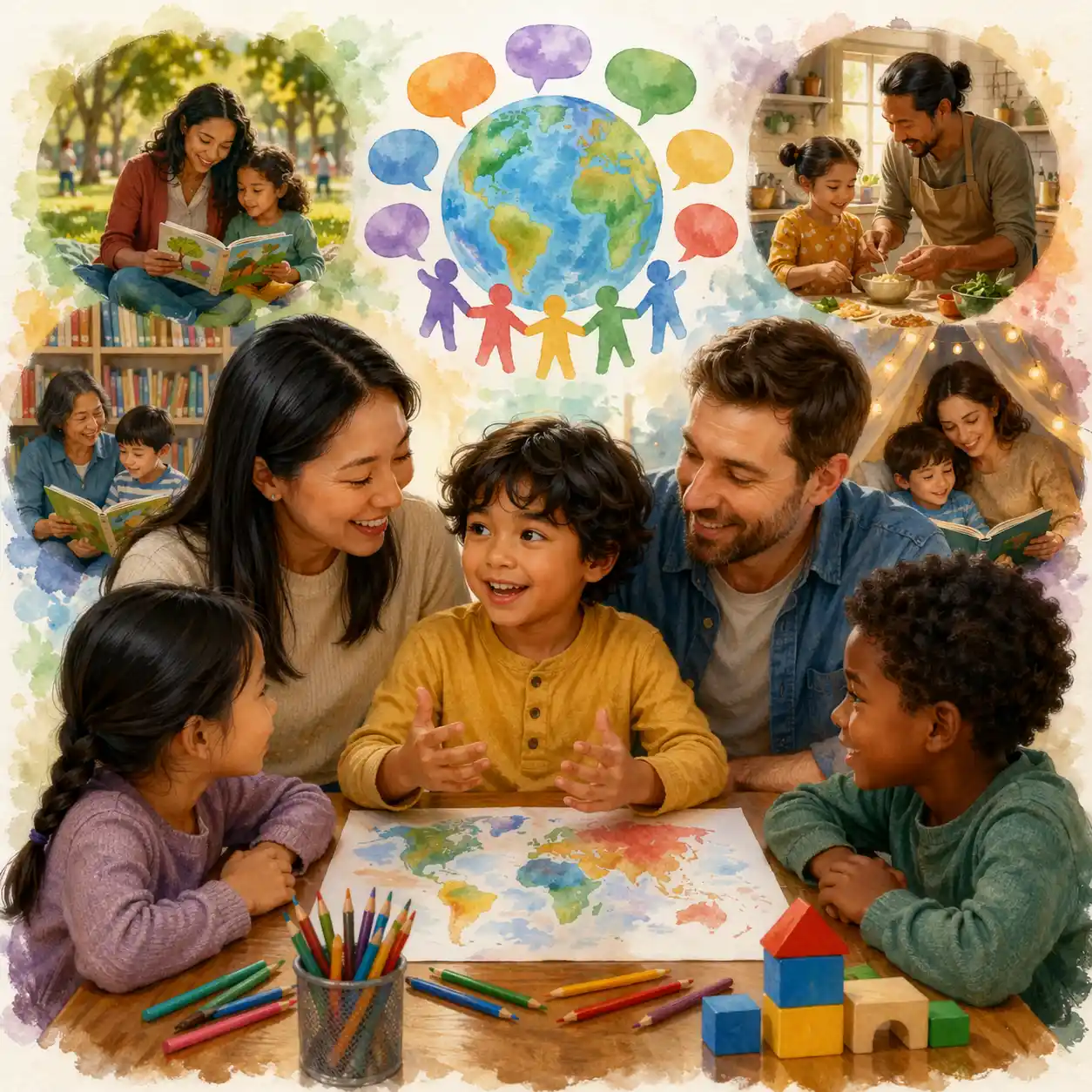 Overcoming Language Barriers in Kids from Multicultural Families