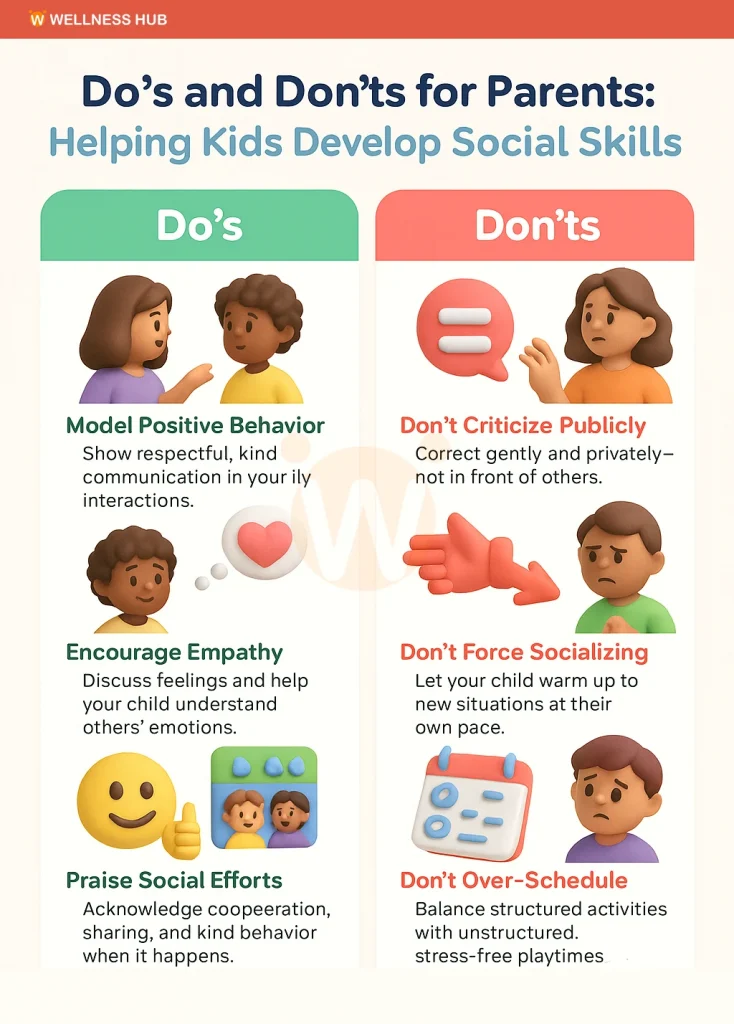 Do's and Don'ts for Parents