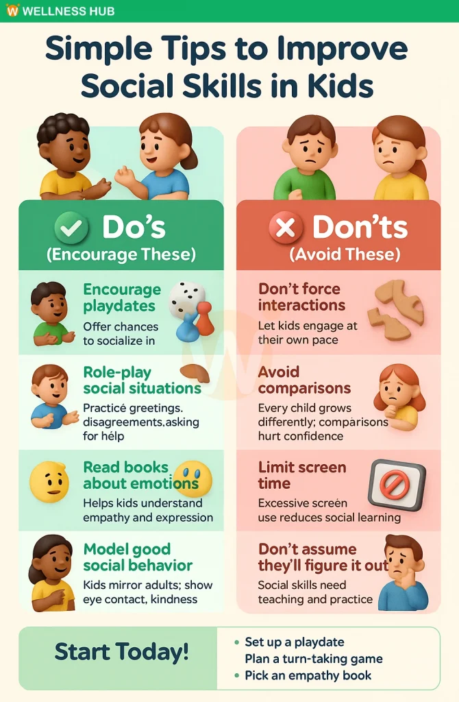 Simple Tips to Improve Social Skills in Kids