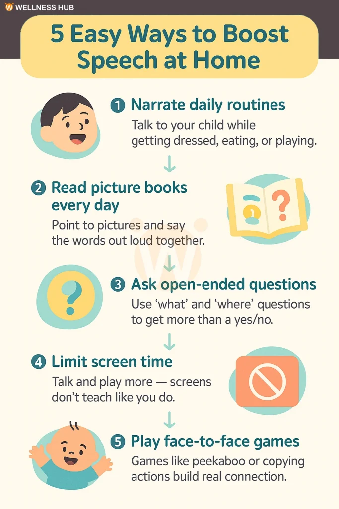 5 Easy Ways to Boost Speech at Home