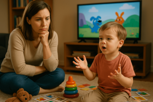 Toddler Only Uses Memorized Phrases? What That Might Mean