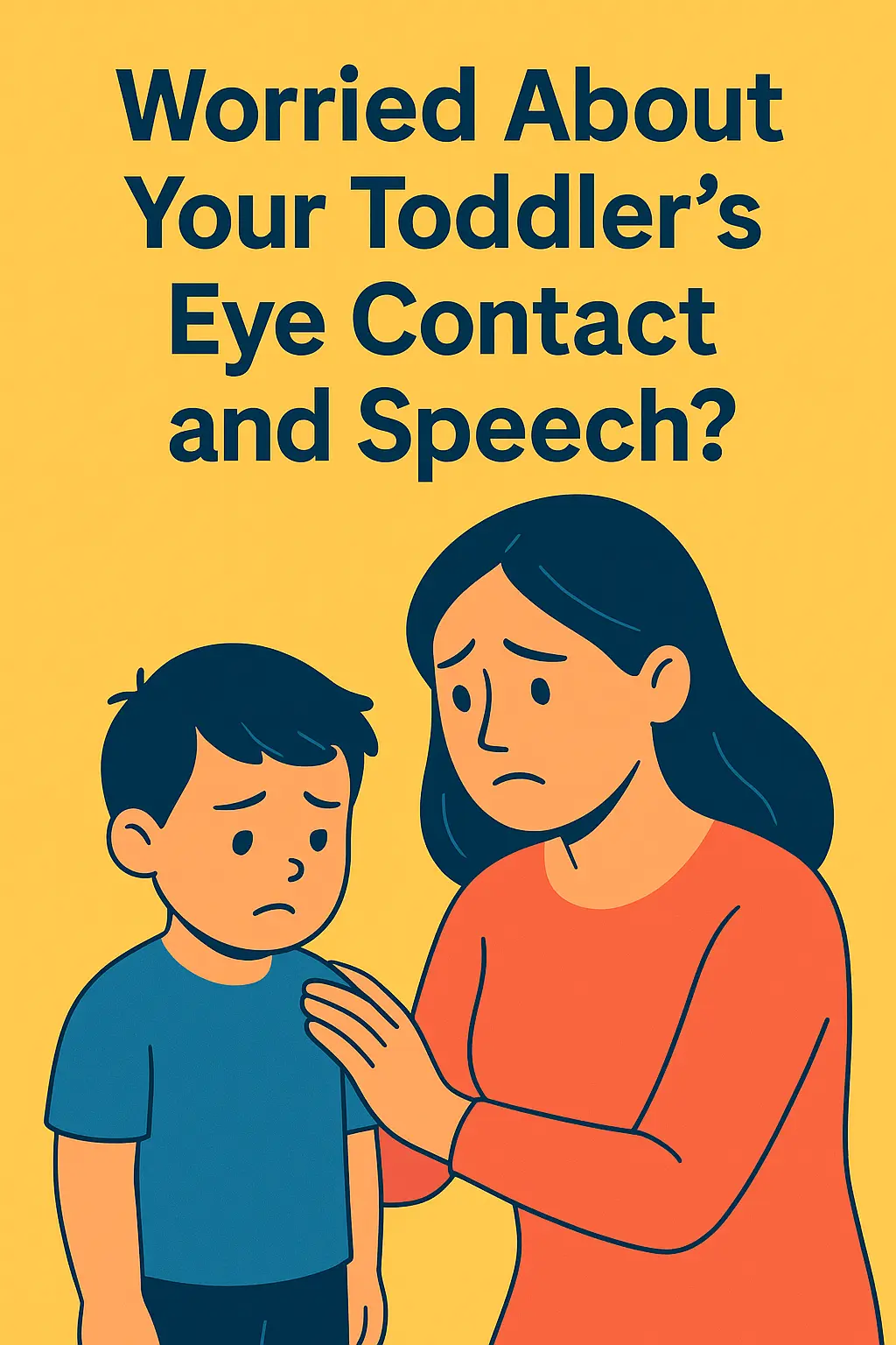 What to Do If Your Toddler Struggles With Eye Contact and Speech