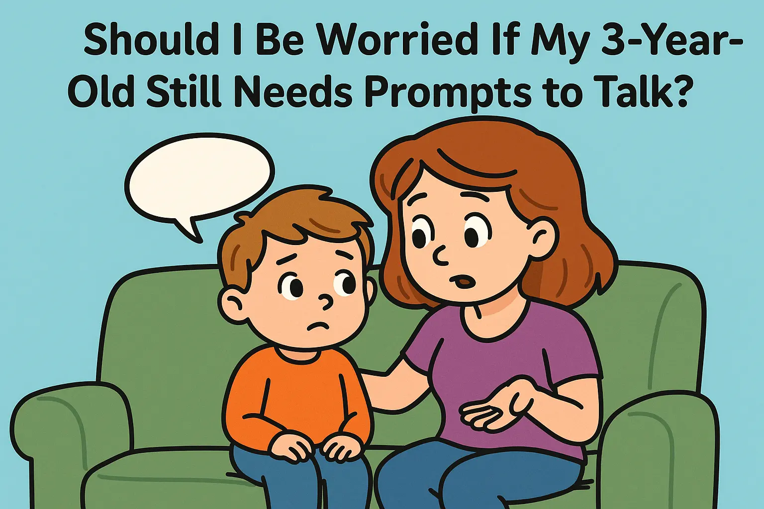 Should I Be Worried If My 3-Year-Old Still Needs Prompts to Talk?