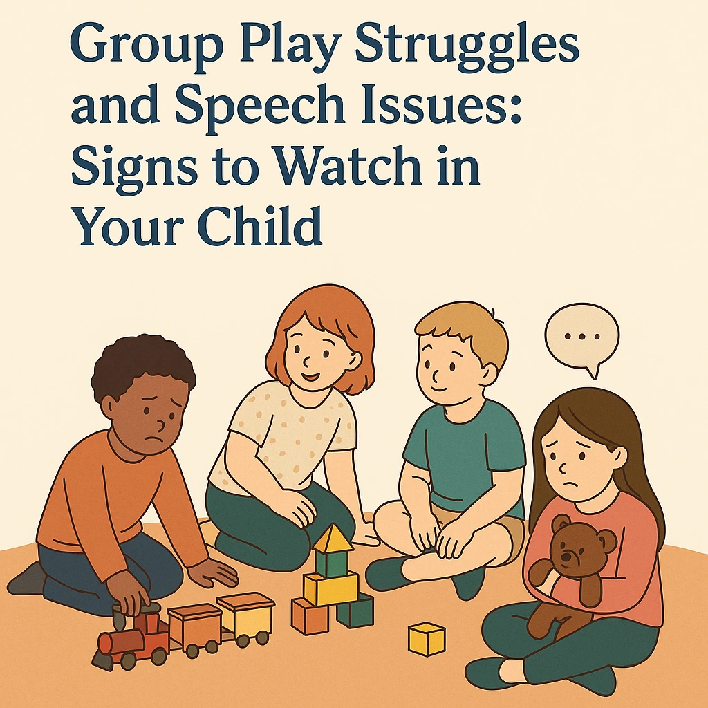 Group Play Struggles and Speech Issues: Signs to Watch in Your Child