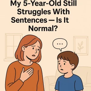 My 5-Year-Old Still Struggles With Sentences — Is It Normal?