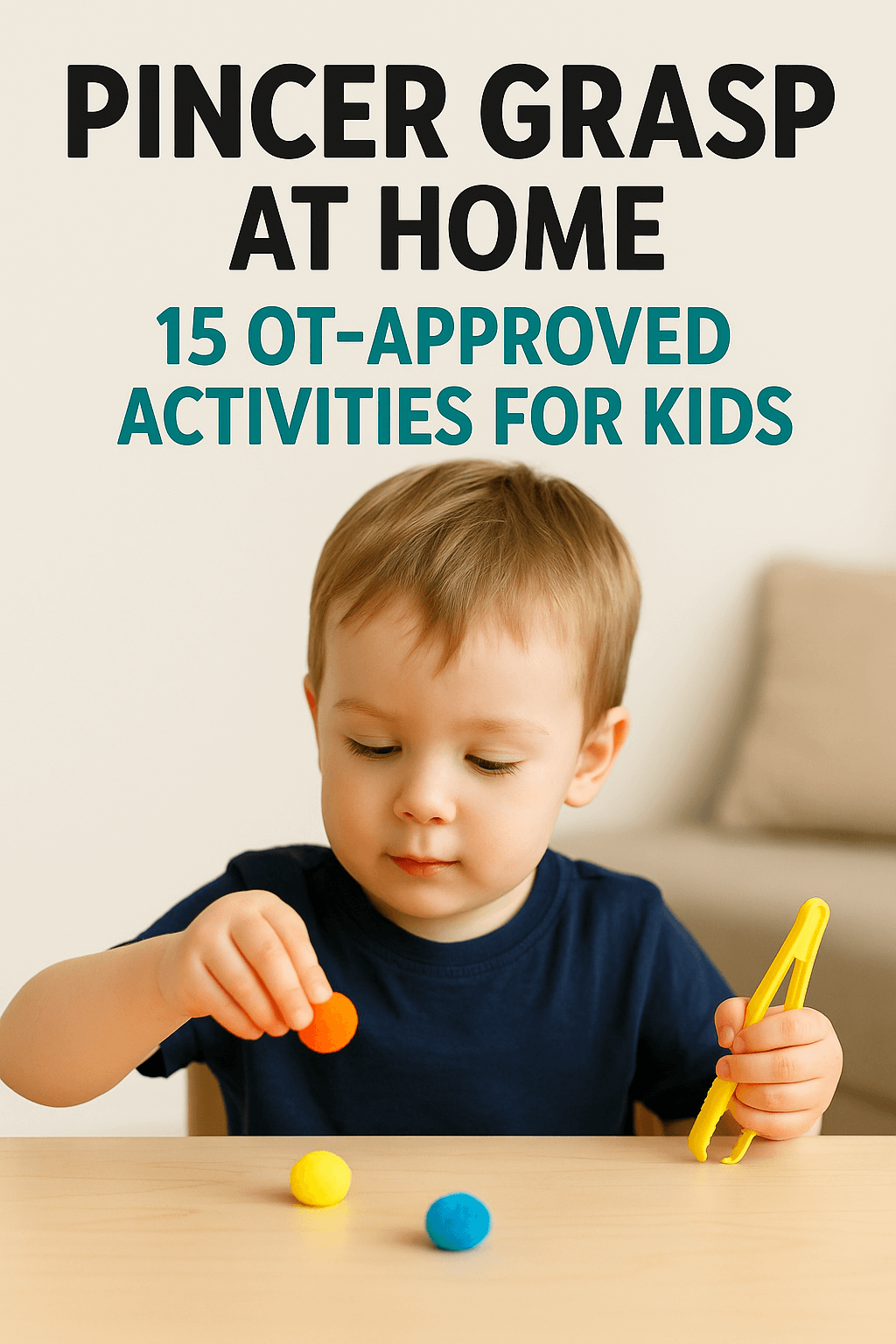 Pincer Grasp at Home: 15 Therapist-Approved Activities for Stronger Fingers