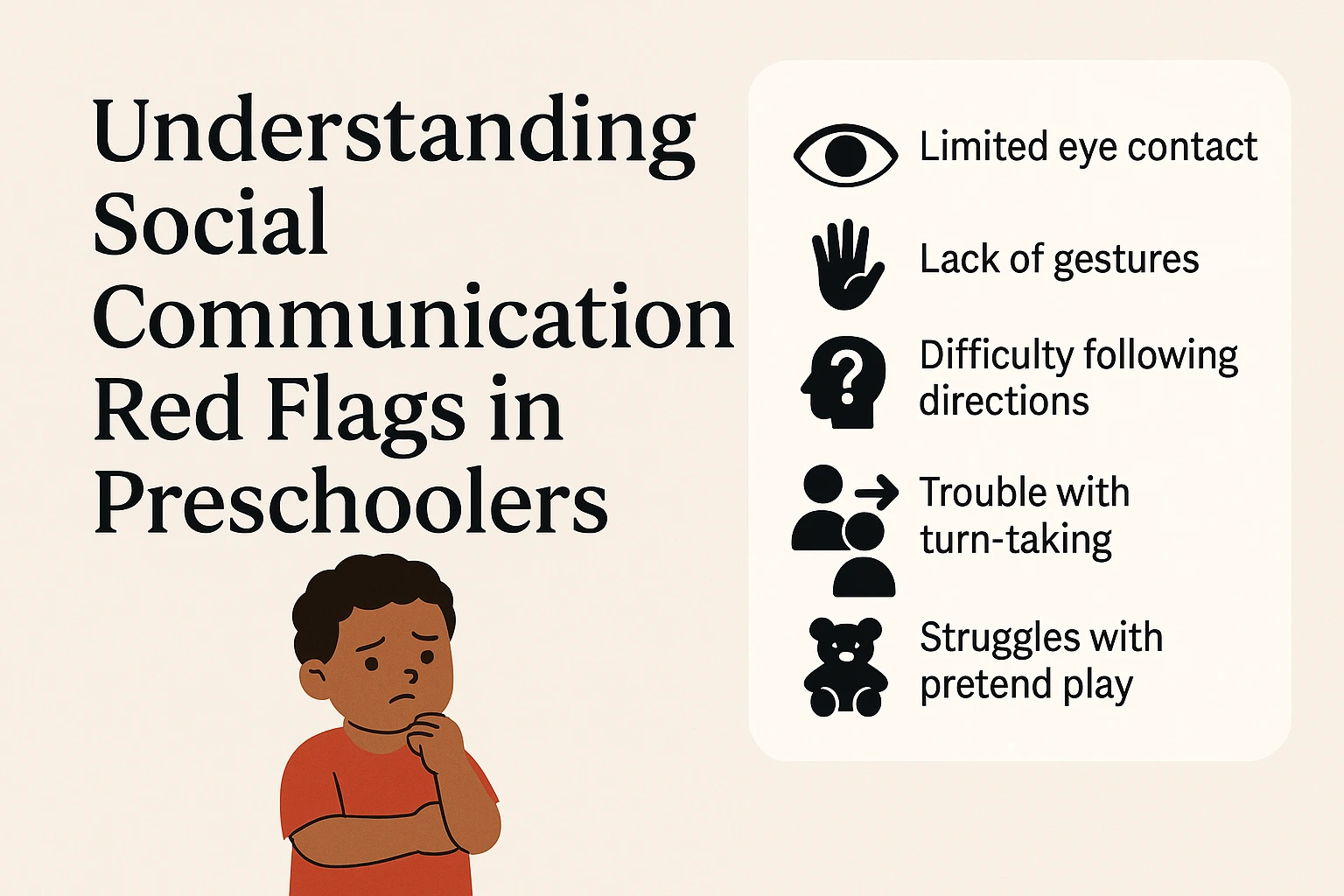 Understanding Social Communication Red Flags in Preschoolers