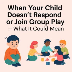 When Your Child Doesn’t Respond or Join Group Play — What It Could Mean