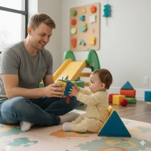 Occupational Therapy for 9-Month-Olds: Sitting, Reaching & Sensory Skills