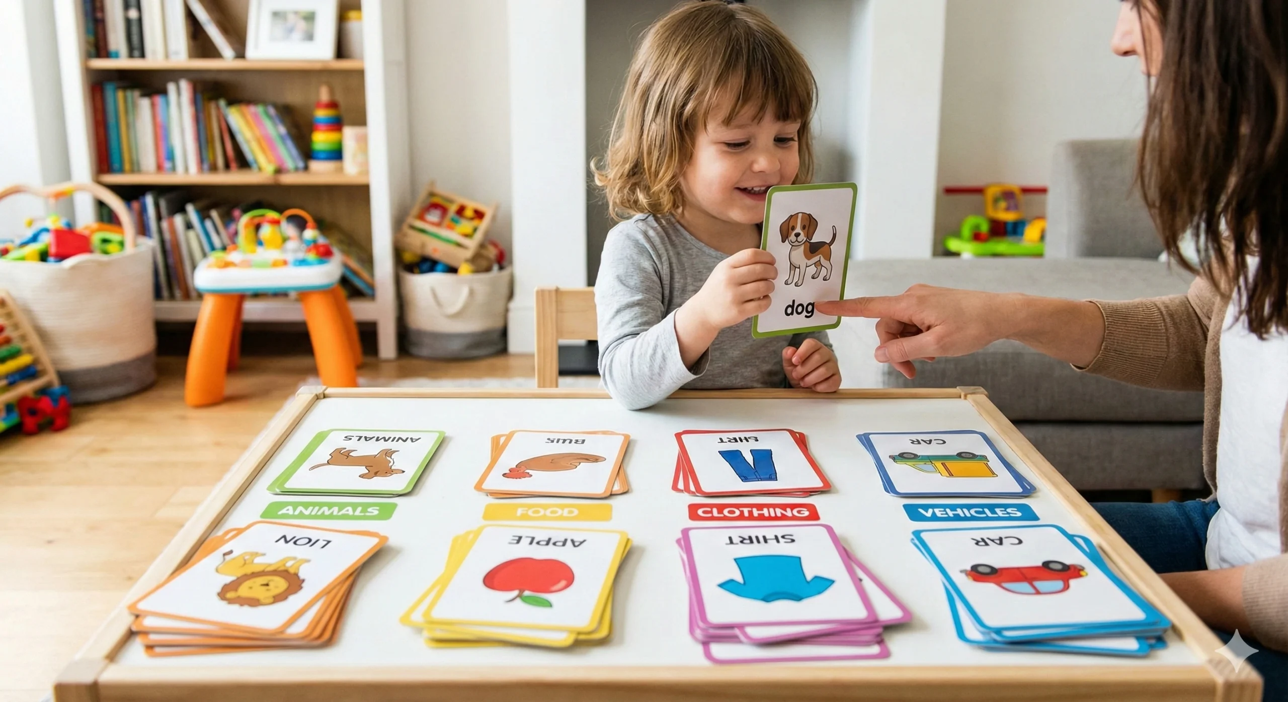 Category-Based Flashcards for Kids to Build Vocabulary