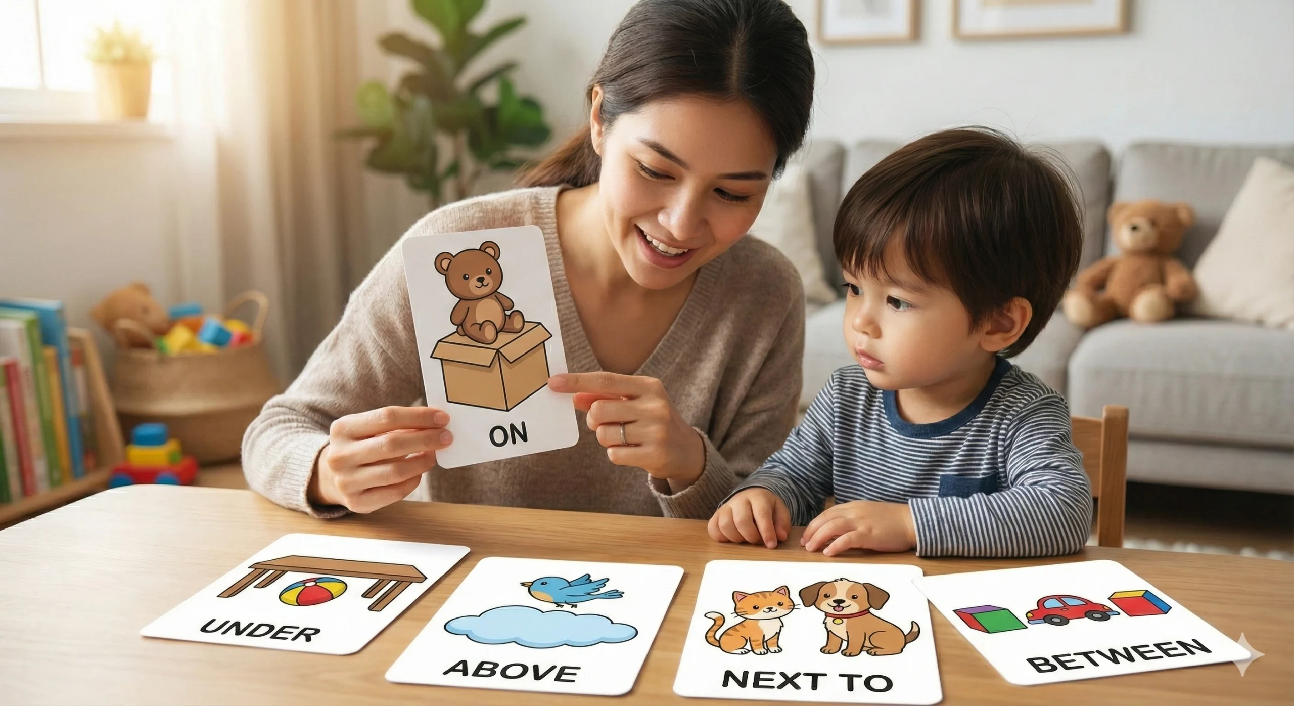 Spatial Concepts Worksheets for Kids | Location & Position Practice