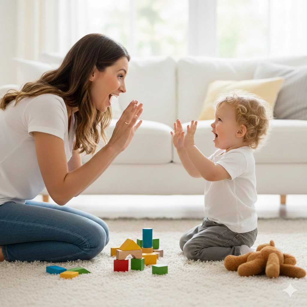 Why Copying Your Child’s Gestures Can Help Them Use More