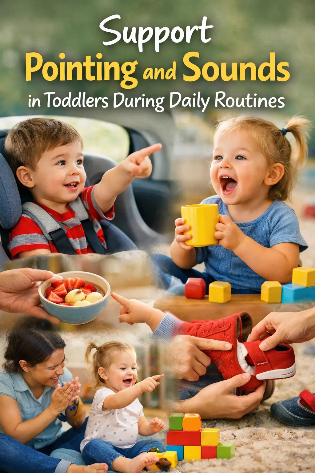 How to Support Pointing + Sounds During Everyday Routines Without Adding Extra Work