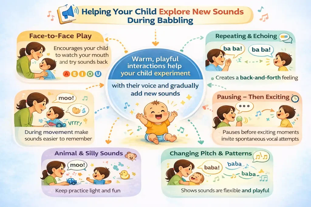 Helping Your Child Explore New Sounds During Babbling