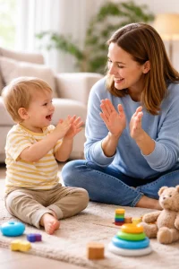 Why Copying Your Child’s Gestures Can Help Them Use More