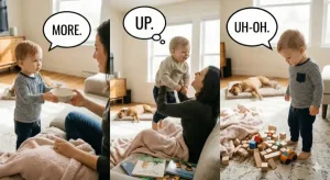 10+ Simple Home Activities That Encourage Early Words Like “More,” “Up,” and “Uh-Oh”