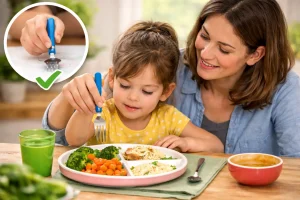 Mealtime Grasp Struggles: Helping Your Child Hold Utensils Without Turning Dinner Into a Battle